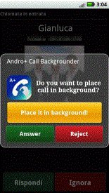 download Andro+ Call Backgrounder apk